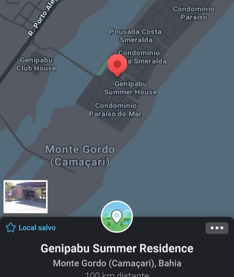 Apartamento Em Guarajuba 200M Da Praia Camaçari Exterior foto